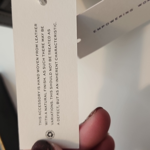 Tory Burch Britten Woven Small Top Handle Case - Picture 7 of 8